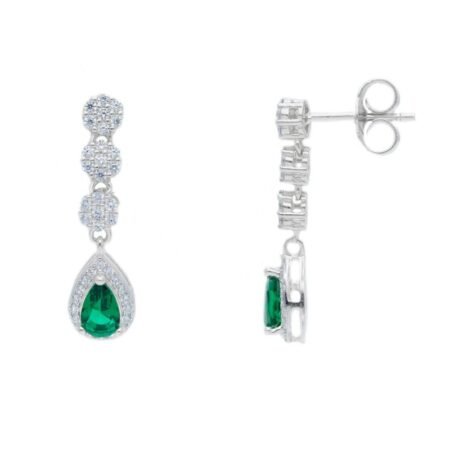 Σκουλαρίκια μακριά ασήμι 925 282643 IT