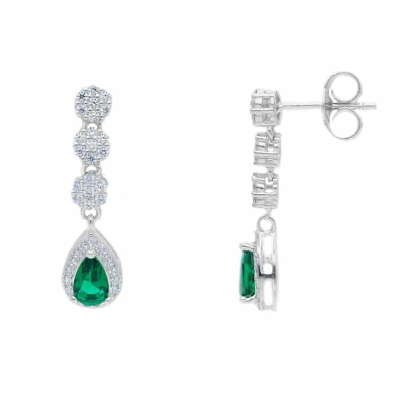 Σκουλαρίκια μακριά ασήμι 925 282643 IT