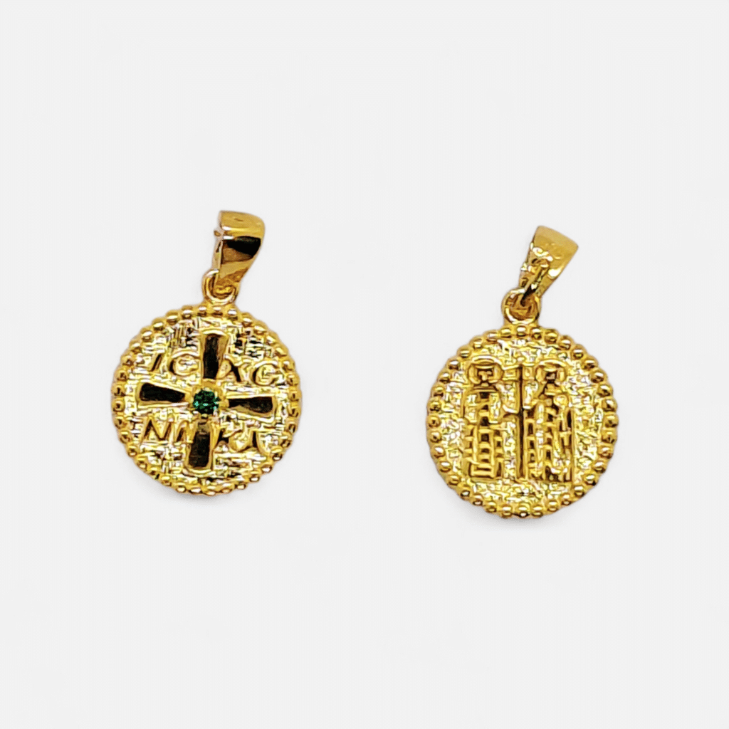 Κωνσταντινάτο χρυσό Κ9 στρογγυλό 20260